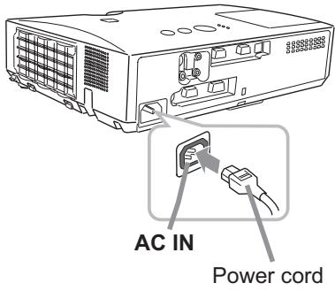HITACHI ED-X50 - Connecting power supply - 1