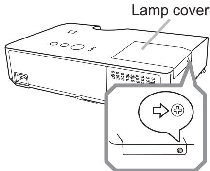 HITACHI CP-RX94 - In case of replacement by yourself, follow the following procedure. - 1