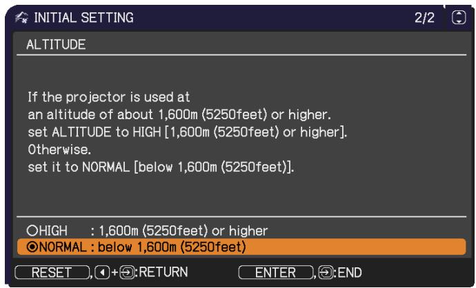 HITACHI CP-RX94 - Turning on the power - 3