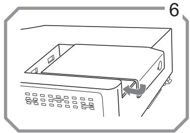 HITACHI CP-RX94 - In case of replacement by yourself, follow the following procedure. - 3