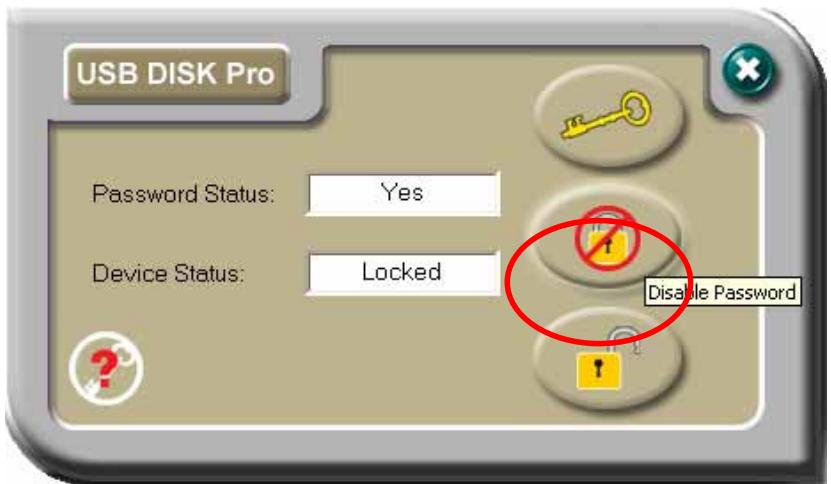 MEMUP LOGICIEL DE SECURITE CLE USB - Désactivation (suppression) du mot de passe - 1