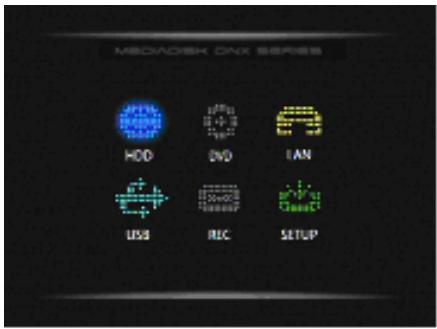 MEMUP MEDIA DISK DNX - SETUP MENU - 1