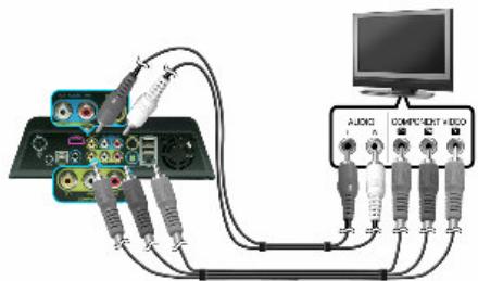 MEMUP MEDIA DISK DNX - Component Cable Connection (Optional) - 1