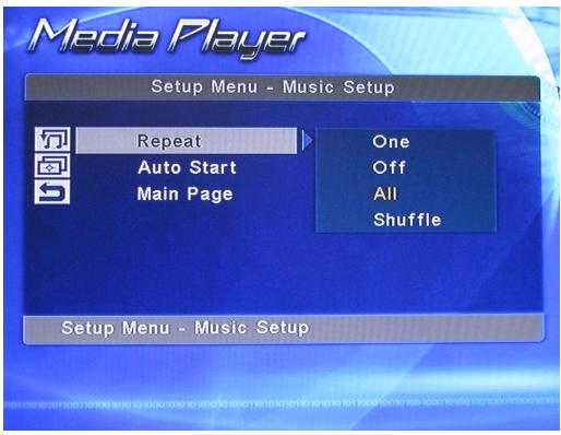 MEMUP MEDIA DISK SX - SETUP MENU - 1