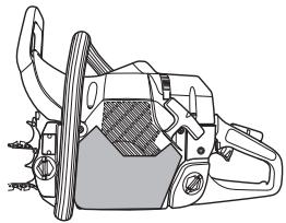 JONSERED CS 2172 WH - Température de -5°c ou moins: - 2