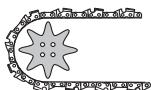 JONSERED CS 2172 WH - Zaagblad - 2