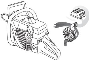 JONSERED CS 2172 WH - Zentrifugalreinigung "Turbo Air Cleaning" - 1