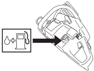 JONSERED CS 2172 WH - Remplissage de carburant - 3