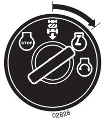 JONSERED LT 2217 A - ZKONTROLUJE BEZPECNOSTNI SYSTEM PRITOMNOSTI RIDICE: - 2