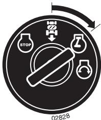 JONSERED LT 2217 A - A KEZELÖ JELENLETÉT FIGYELÖ RENDSZER ELLENÖRZÉSE - 2