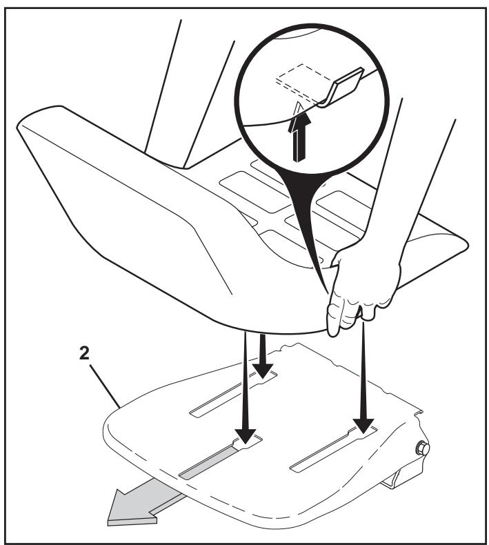 JONSERED LT 2217 A - NASTAVENIE SEDACKY - 2