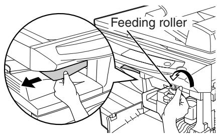 OLIVETTI D-COPIA 120/150 - C: Misfeed in the transport area - 1