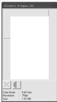 OLIVETTI D-COPIA 120/150 - Select "Acquire Image" from the "File" menu, or click the "Acquire" button (acquire). - 1