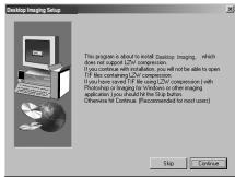 OLIVETTI D-COPIA 120/150 - Begin installation of the Desktop Document Manager (This step will start if it was selected in step 4). - 1