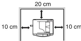 OLIVETTI D-COPIA 120/150 - Important points when selecting an installation site - 1