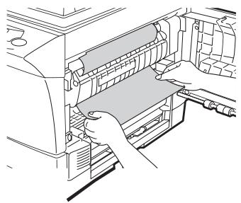 OLIVETTI D-COPIA 120/150 - B: Misfeed in the fusing area - 3