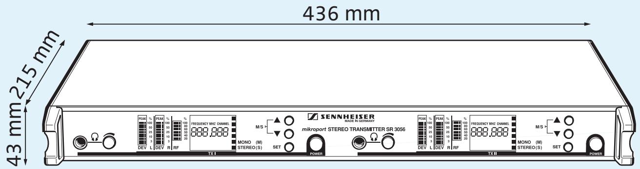 SENNHEISER SR 3056-U - Technical Data - 1