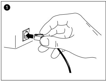 SENNHEISER HMD 45-6 - Connection of the HME 45 telcom to a telephone - 1