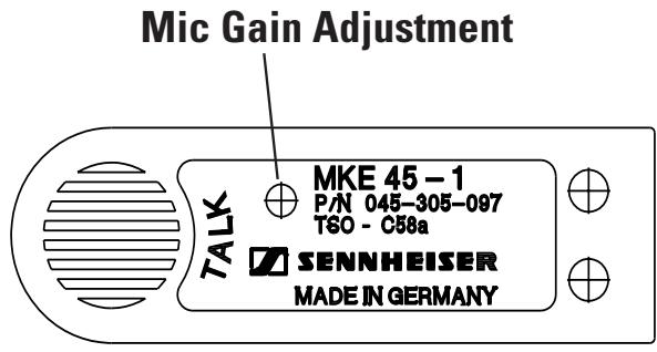 SENNHEISER HME 100 - Réglage de volume - 1