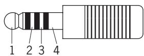 SENNHEISER HME 100 - Câblage des connecteurs - 1