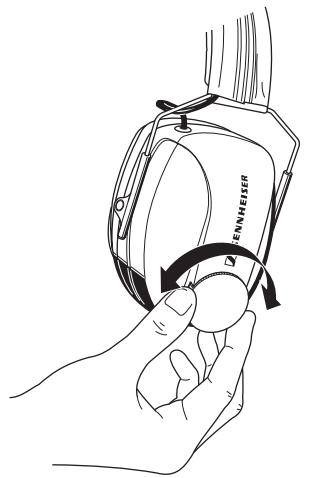 SENNHEISER HME 100 - Positionner le micro devant le coin de votre bouche - 4
