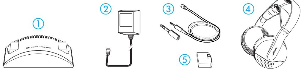 SENNHEISER IS 380 - Dans l'emballage, vous trouverez... - 1