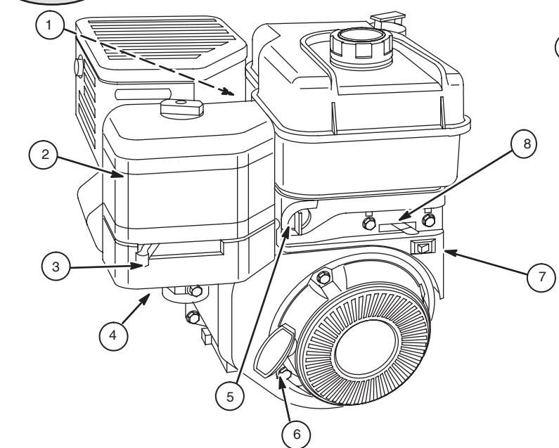 BRIGGS & STRATTON BRIGGS & STRATTON 110400 - Model 210000 - 2