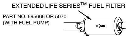 BRIGGS & STRATTON BRIGGS & STRATTON 210000 - REPLACE FUEL FILTER (if equipped) - 2