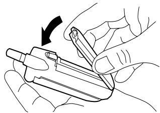 KYOCERA 5135 - Installing the battery - 1