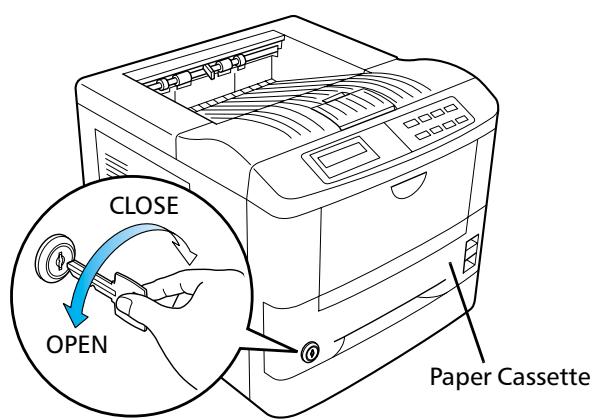KYOCERA FS-3718M - Using the key - 1