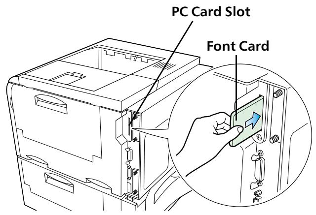 KYOCERA FS-3718M - To install the MICR fonts: - 2