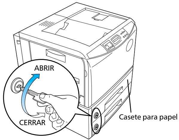 KYOCERA FS-3718M - Utilización de la llave - 2