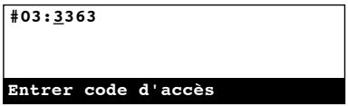 KYOCERA VI-310L - Enregistrement de codes d'accès - 11