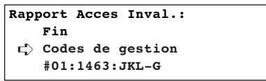KYOCERA VI-310L - Impression d'un rapport d'accès limité - 6