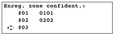 KYOCERA VI-310L - Enregistrement de zones confidentielles - 6