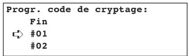 KYOCERA VI-310L - Enregistrement de clés de cryptage - 6