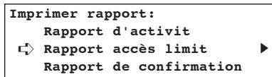 KYOCERA VI-310L - Impression d'un rapport d'accès limité - 5