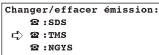 KYOCERA VI-310L - Effacer des numéros de télécopieur - 3