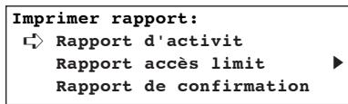KYOCERA VI-310L - Impression d'un rapport d'accès limité - 4