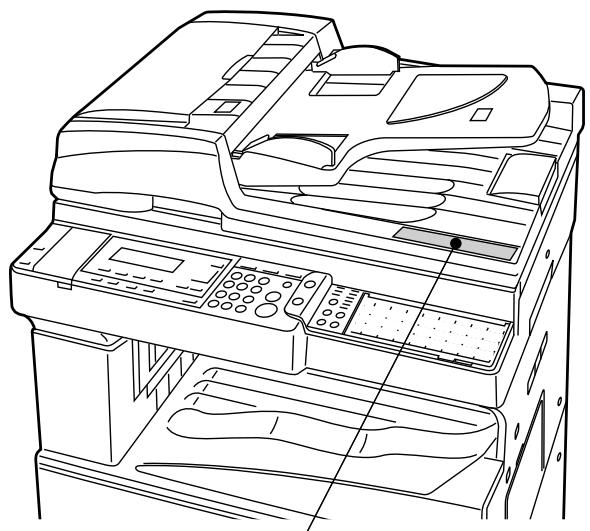 KYOCERA VI-310L - Fixer les étiquettes fournies - 1