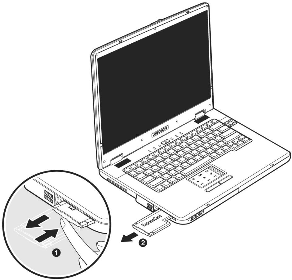 MEDION BDAWIM2090 - Retirer la carte PCI express - 1