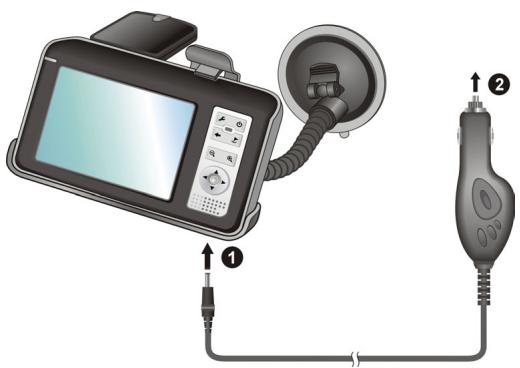 MEDION PNA 250T - Car Adapter - 1