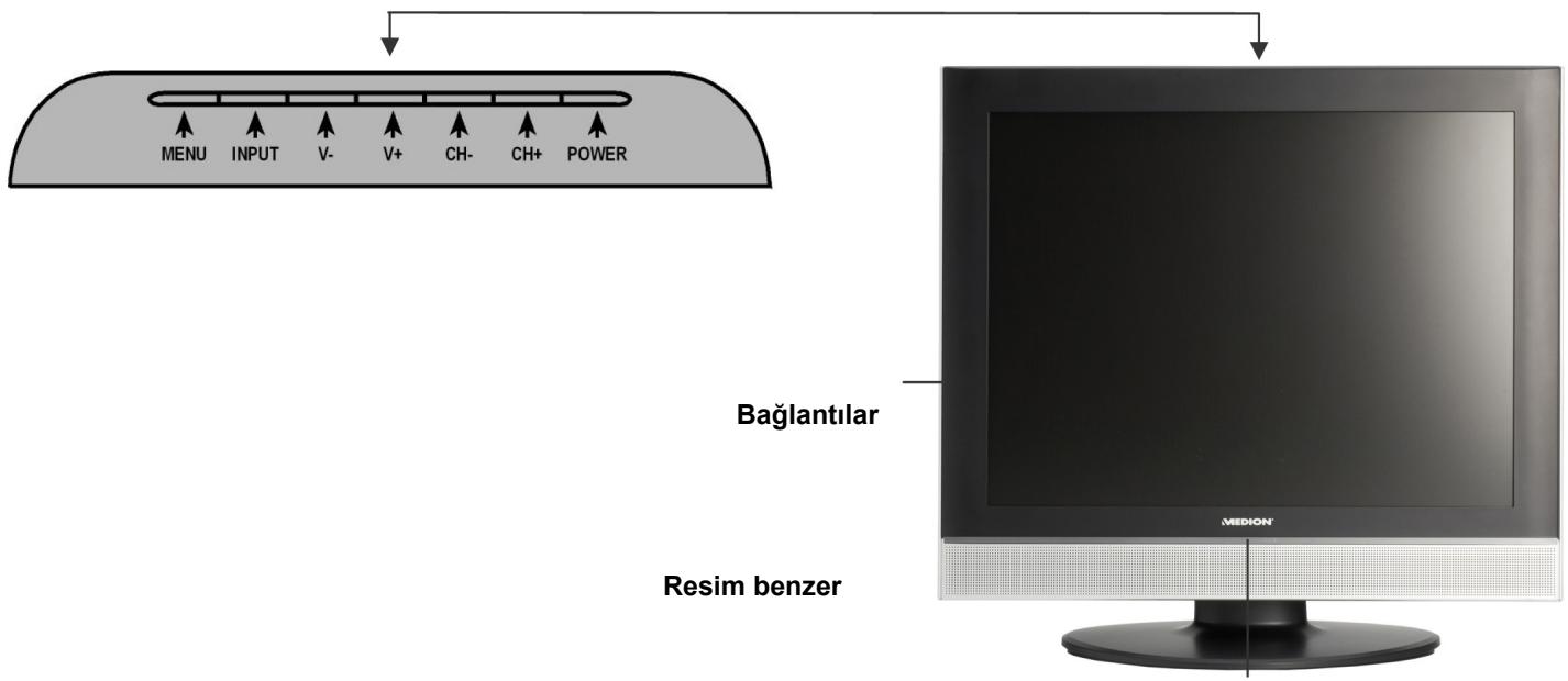 MEDION LCD TV MD 30016 - Cihazın tanınması - 2