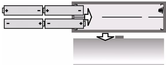MEDION MD 82157 - Batterien einlagen - 1