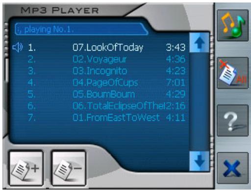 MEDION PNA 1502XX - PLAY LIST - 1