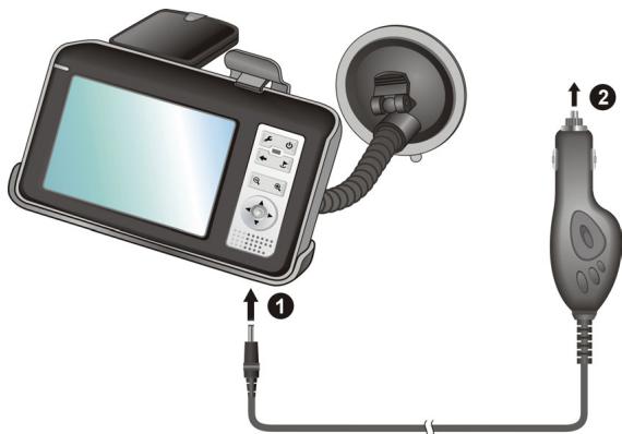 MEDION PNA 1502XX - CAR ADAPTER - 1