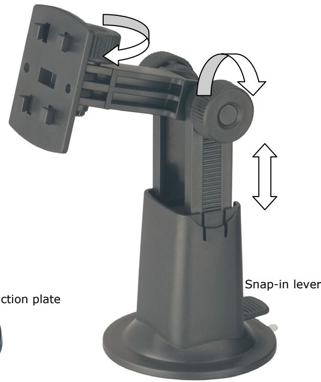 MEDION PNA 1502XX - MOUNTING THE CAR HOLDER - 2