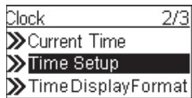 MEDION WLAN INTERNET RADIO MD 85651 - Setting the Clock Manually - 1