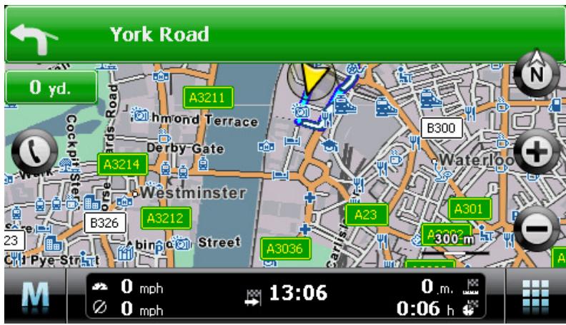 MEDION GOPAL 4.8 - Starting and displaying navigation - 1