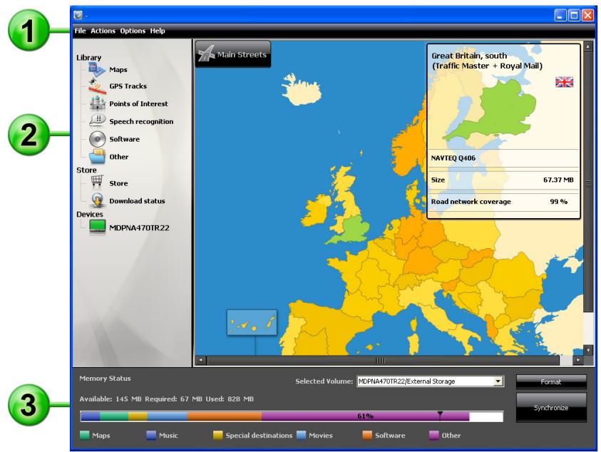 MEDION GOPAL 5.0 - User interface of the GoPal® Assistant - 1